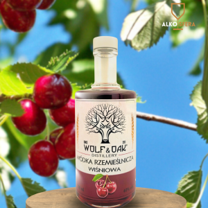 Wolf&Oak Distillery Wódka Rzemieślnicza Wiśniowa
